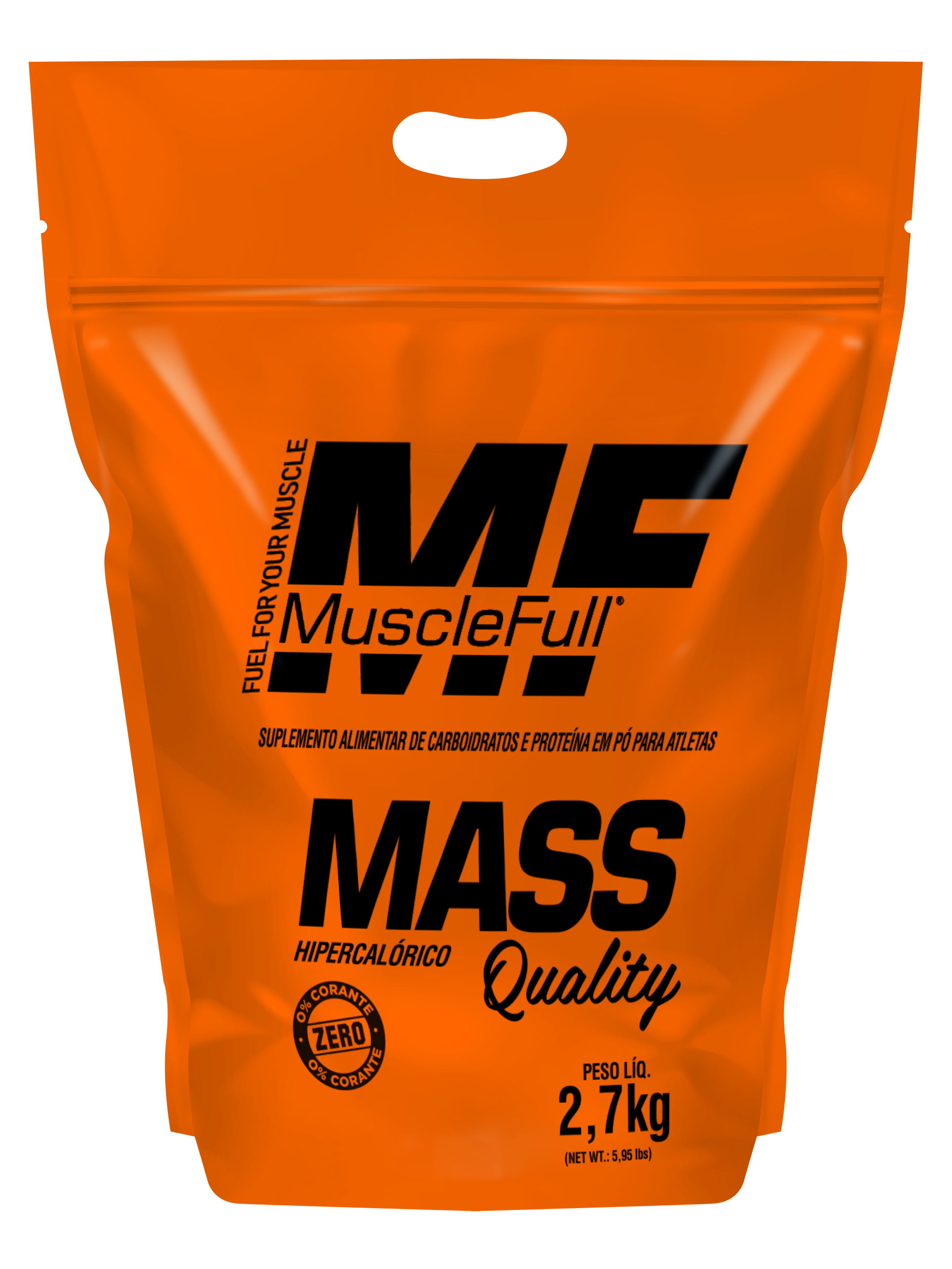 Hipercalórico Mass Quality 2.7kg - Muscle Full